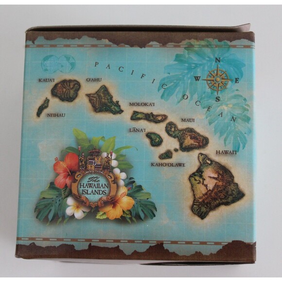 Hawaii Souvenir Mug Hawaiian Islands Map Coffee Tea Cup Gift New In Box - Picture 4 of 11